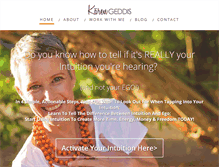 Tablet Screenshot of karengeddis.com